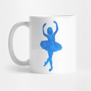 Blue Ballerina Mug